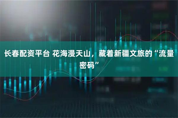 长春配资平台 花海漫天山，藏着新疆文旅的“流量密码”