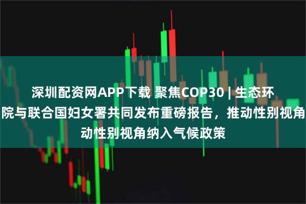 深圳配资网APP下载 聚焦COP30 | 生态环境部环境规划院与联合国妇女署共同发布重磅报告，推动性别视角纳入气候政策